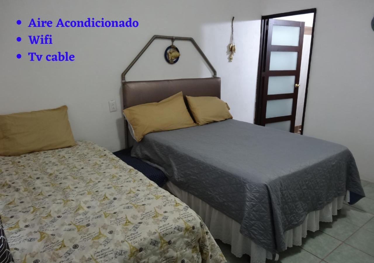 Habitaciones-cómodas-aire-wifi-tv-cerca de playa-!!excelente precio ii Manzanillo Exterior foto